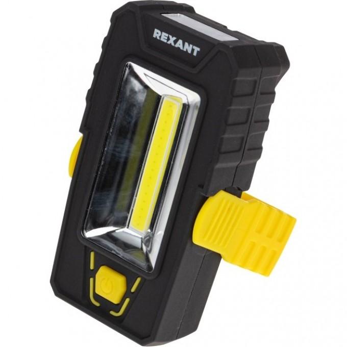 Фонарь рабочий-трансформер REXANT NEW AGE с дальним головным 3 Вт и ближним боковым светом 6 Вт, поворотный магнит 75-7841