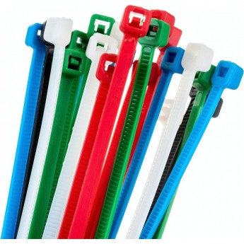 Хомут-стяжка REXANT нейлоновая 250x3,6мм, цветная (25 шт/уп) Хомут-стяжка REXANT нейлоновая 250x3,6мм, цветная (25 шт/уп)