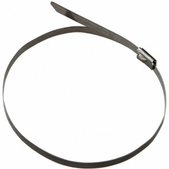 Хомут-стяжка REXANT стальная 152x4.6 мм, 10 шт. Хомут-стяжка REXANT стальная 152x4.6 мм, 10 шт.