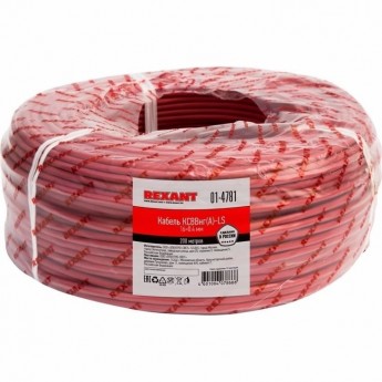 Кабель сигнальный REXANT KСВВнг(А)-LS 16х0,4мм, 200м Кабель сигнальный REXANT KСВВнг(А)-LS 16х0,4мм, 200м