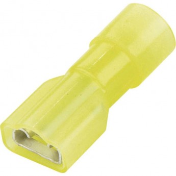 Клемма плоская REXANT изолированная в нейлоне РПи-м(н) 6.0-(6.3)/РпИм-н 6-7-0,8 гнездо 6.6 мм, 4-6 мм², желтый Клемма плоская REXANT изолированная в нейлоне РПи-м(н) 6.0-(6.3)/РпИм-н 6-7-0,8 гнездо 6.6 мм, 4-6 мм², желтый