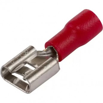 Клемма REXANT плоская изолированная РПи-м 1.5-(6.3)/РпИм 1,25-250 гнездо 6.6 мм 0.5-1.5 мм²