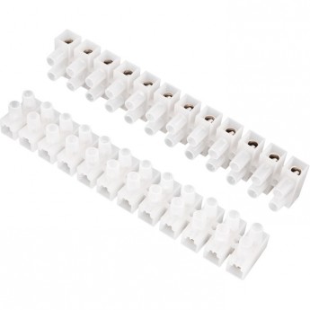 Клеммная колодка REXANT KВ-35 10-35 винтовая белый, 10 шт.