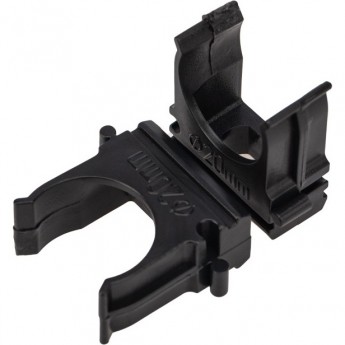 Крепеж-клипса REXANT для трубы ø 20 мм, черная (100 шт./уп.) Крепеж-клипса REXANT для трубы ø 20 мм, черная (100 шт./уп.)