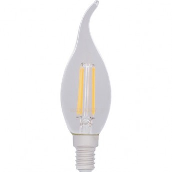 Лампа филаментная REXANT CN37 7.5 Вт 4000K E14 прозрачная колба