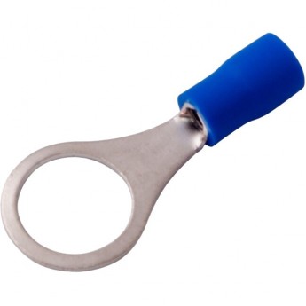 Наконечник кольцевой изолированный REXANT НКи 2.5-10 ø 10.5 мм 1.5-2.5 мм² синий Наконечник кольцевой изолированный REXANT НКи 2.5-10 ø 10.5 мм 1.5-2.5 мм² синий