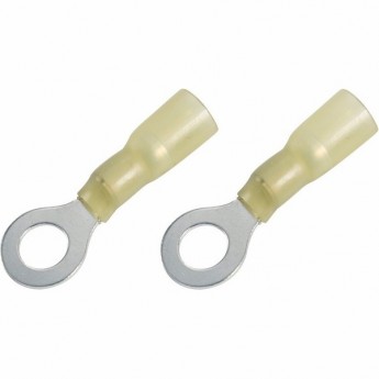 Наконечник кольцевой REXANT 8.4 мм 4-6 мм² изолированный термоусаживаемый желтый Наконечник кольцевой REXANT 8.4 мм 4-6 мм² изолированный термоусаживаемый желтый