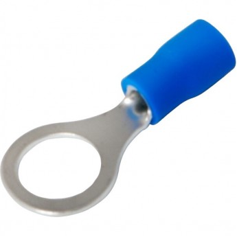 Наконечник кольцевой REXANT изолированный ø 8.4 мм 1.5-2.5 мм² (НКи 2.5-8/НКи2-8) синий Наконечник кольцевой REXANT изолированный ø 8.4 мм 1.5-2.5 мм² (НКи 2.5-8/НКи2-8) синий