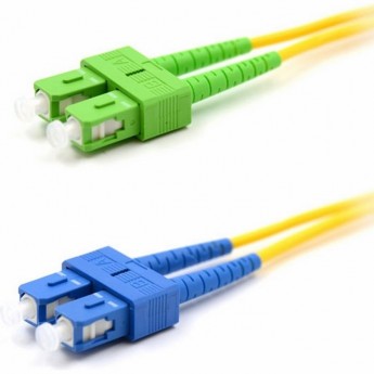 Патч-корд REXANT 9/125 (OS2) SC/APC-SC/UPC PVC оптический переходной 2м