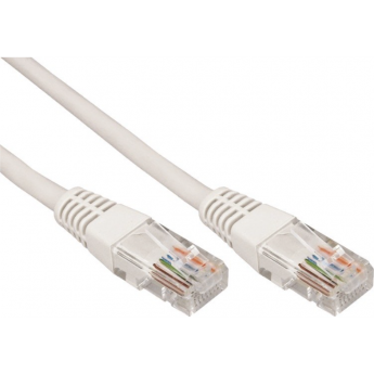 Патч-корд REXANT U/UTP 6A (10G), RJ45-RJ45, неэкранированный, 28AWG, LSZH, серый, 3 м