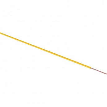 Провод ПГВА REXANT 1х0.50 мм² желтый 100 м