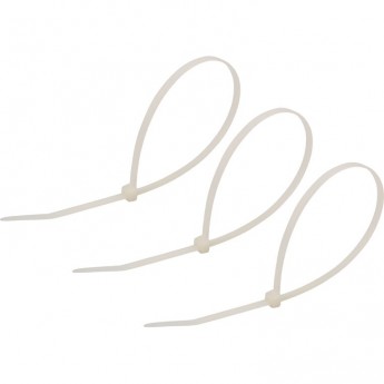 Стяжка нейлоновая REXANT 300x4,8 мм белая (500 шт/уп)