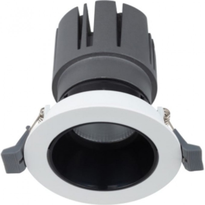 Светильник встраиваемый поворотный REXANT HORECA DARK LIGHT с антиослепляющим эффектом 12 Вт 4000 К LED BLACK 615-1002