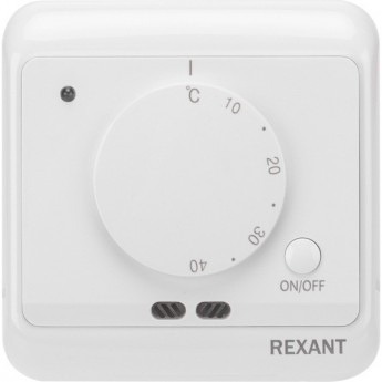 Терморегулятор механический REXANT R72XT с датчиком температуры пола и воздуха