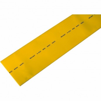 Термоусаживаемая трубка REXANT 50.0/25.0 мм желтая, 10 шт. Термоусаживаемая трубка REXANT 50.0/25.0 мм желтая, 10 шт.