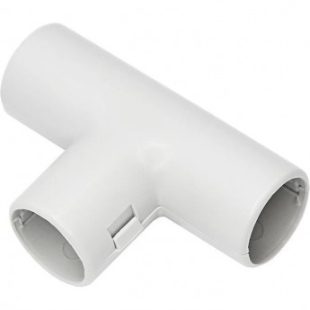 Тройник соединительный REXANT для трубы Ø25, серый IP40