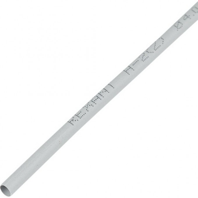 Трубка термоусаживаемая REXANT ТУТ нг 4,0/2,0мм, серая, упаковка 50 шт. по 1м 20-4010