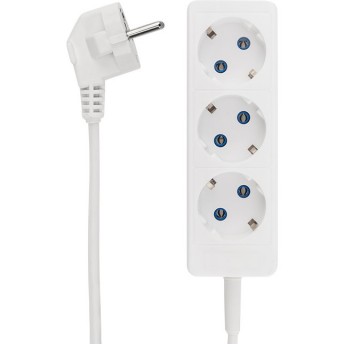 Удлинитель REXANT STANDARD 3 гнезда, 1,5м, 2х1,0мм², б/з, белый Удлинитель REXANT STANDARD 3 гнезда, 1,5м, 2х1,0мм², б/з, белый