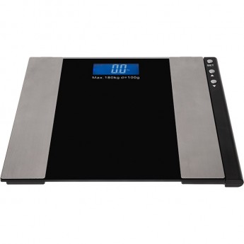 Весы напольные REXANT SMART LIFE черные электронные до 180 кг с диагностикой